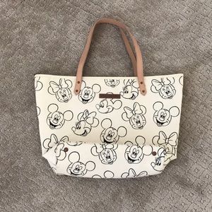 Petunia pickle bottom Mickey and Minnie Mouse bag